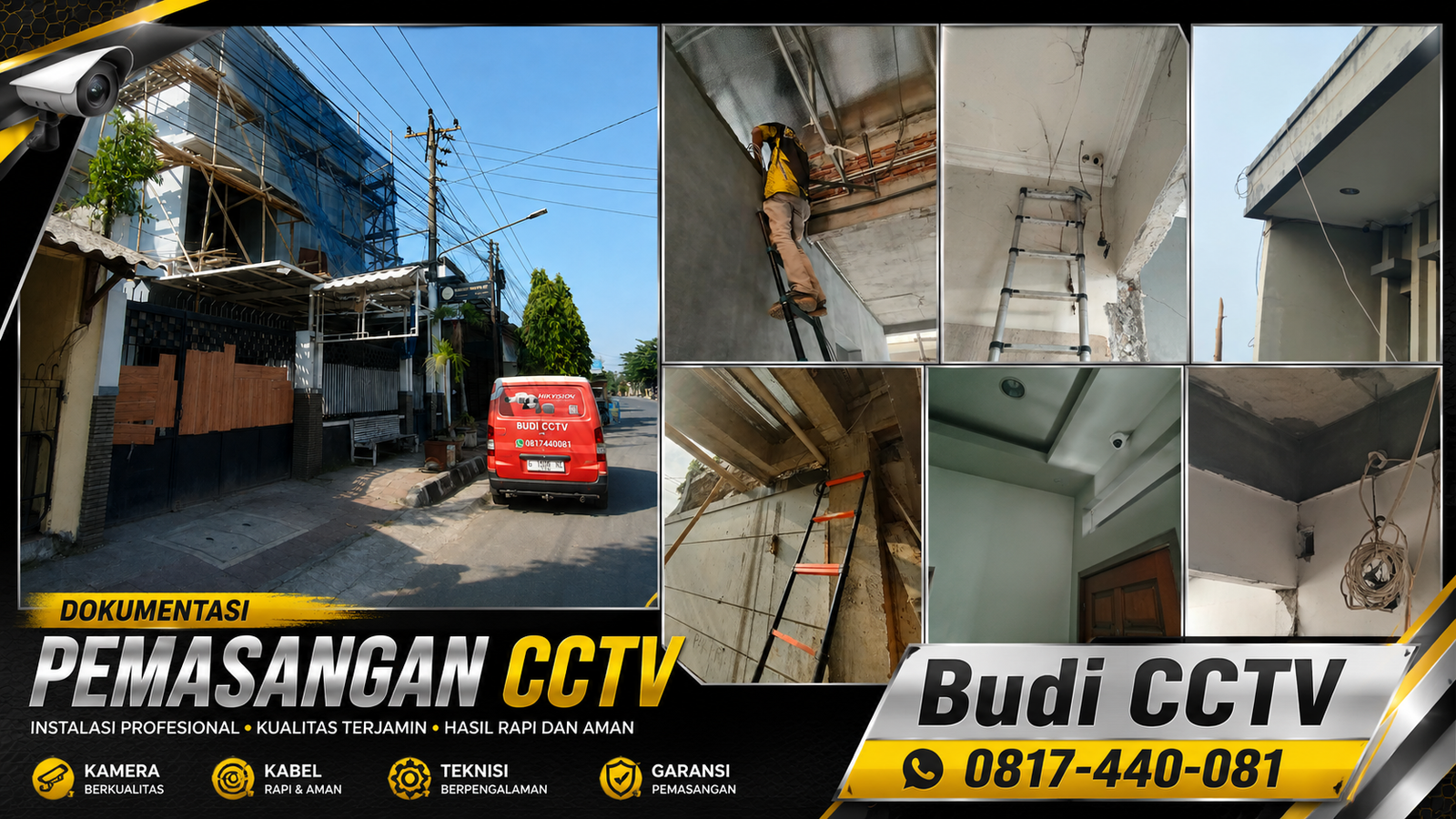Instalasi CCTV HiLook di Brebes, Proses Terstruktur dan Profesional